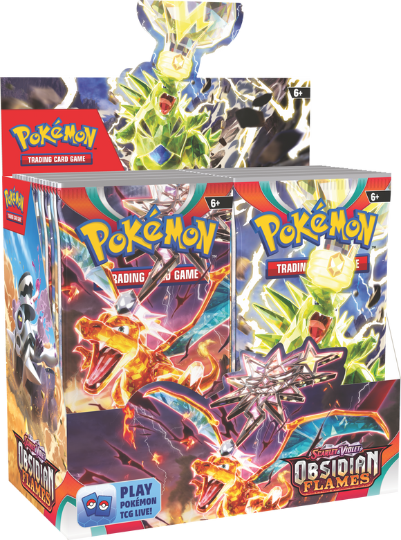 Pokémon: Scarlet & Violet - Obsidian Flames Booster Box (Pre Order) - [Express Pokemail]
