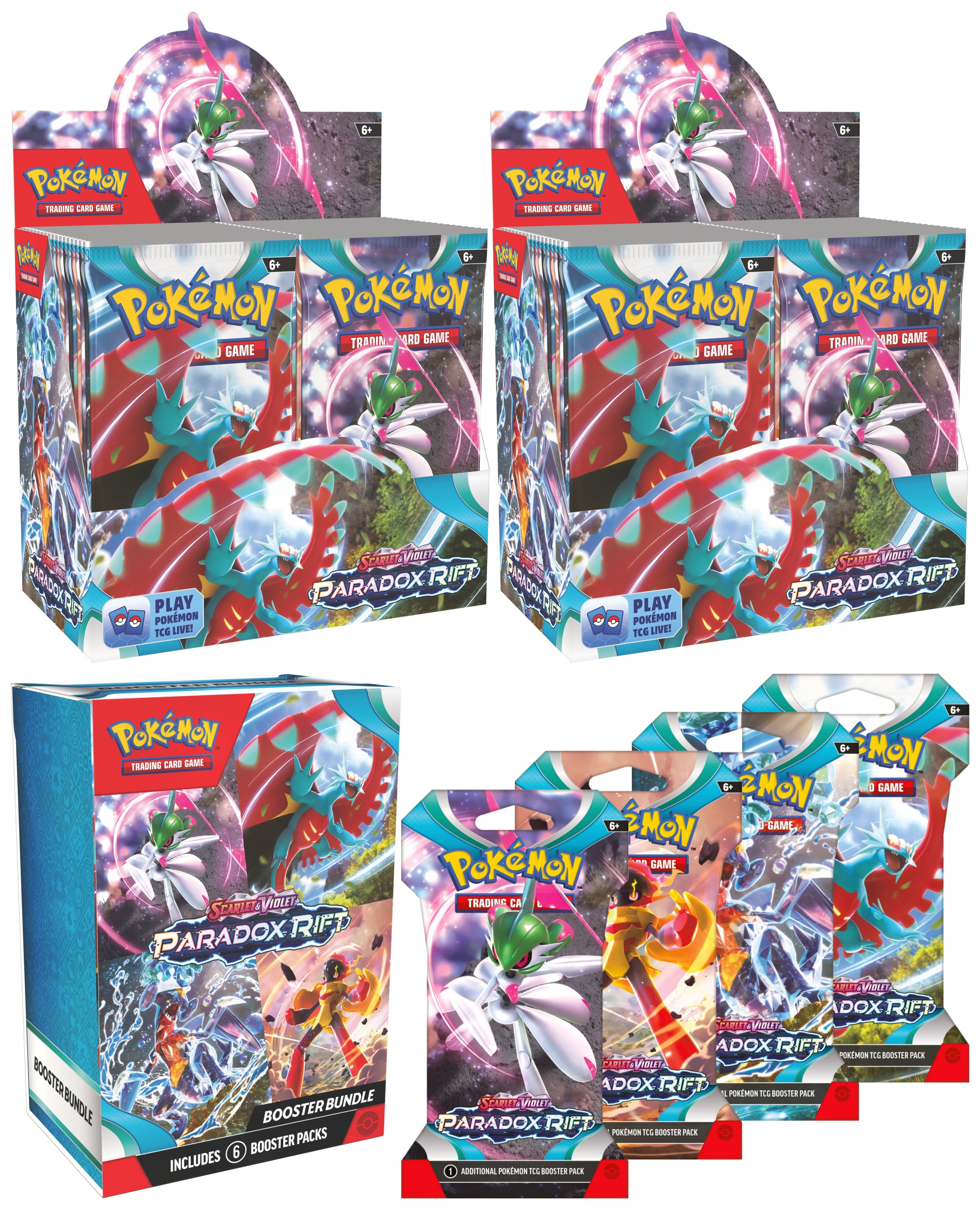 Pokémon: Scarlet and Violet - Paldea Evolved Booster Box + ETB Combo