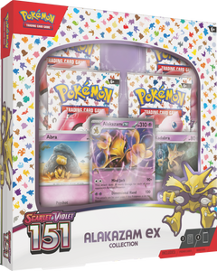 Pokemon: Scarlet & Violet - 151 Alakazam EX Collection Box (Pre Order) - [Express Pokemail]