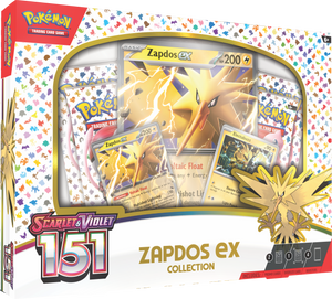 Pokemon: Scarlet & Violet - 151 Zapdos EX Collection Box (Pre Order) - [Express Pokemail]