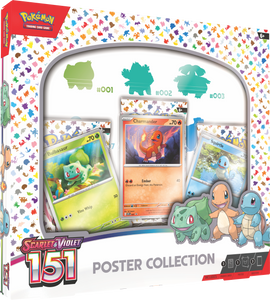 Pokemon: Scarlet & Violet - 151 Poster Collection (Pre Order) - [Express Pokemail]