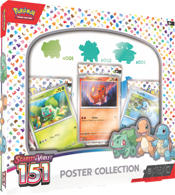 Pokemon: Scarlet & Violet - 151 Poster Collection (Pre Order) - [Express Pokemail]