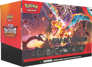 Pokémon: Scarlet & Violet - Obsidian Flames Build and Battle Stadium (Pre Order) - [Express Pokemail]