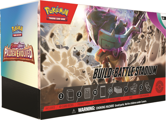 Pokémon: Scarlet and Violet - Paldea Evolved Build and Battle Stadium (Pre Order) - [Express Pokemail]