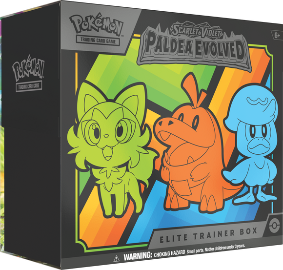Pokémon: Scarlet and Violet - Paldea Evolved Elite Trainer Box (Pre Order) - [Express Pokemail]