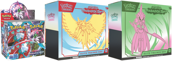 Pokémon: Scarlet & Violet - Paradox Rift Booster Box + ETB Combo (Pre Order) - [Express Pokemail]