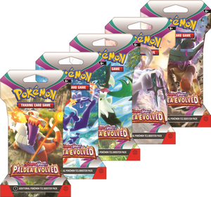 Pokémon: Scarlet and Violet - Paldea Evolved Sleeved Booster Pack (Pre Order) - [Express Pokemail]