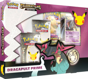 Pokémon: Celebrations - Collection—Dragapult Prime - [Express Pokemail]