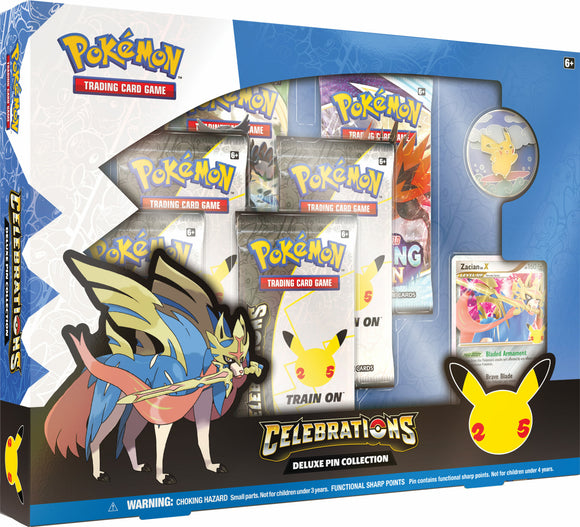 Pokémon: Celebrations - Deluxe Pin Collection - [Express Pokemail]