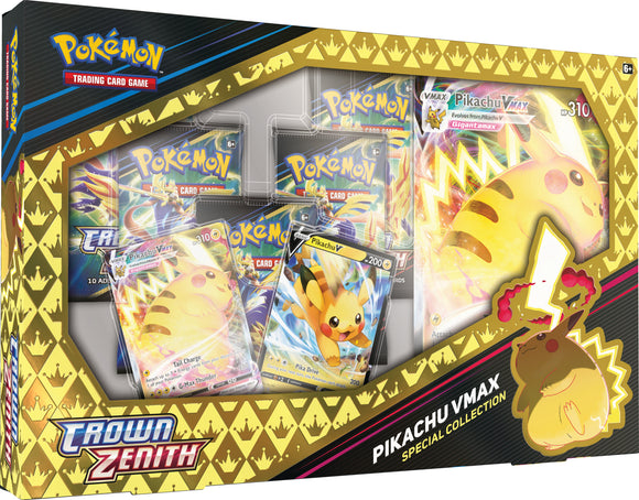 Pokémon: Crown Zenith Special Collection Box — Pikachu VMAX - [Express Pokemail]