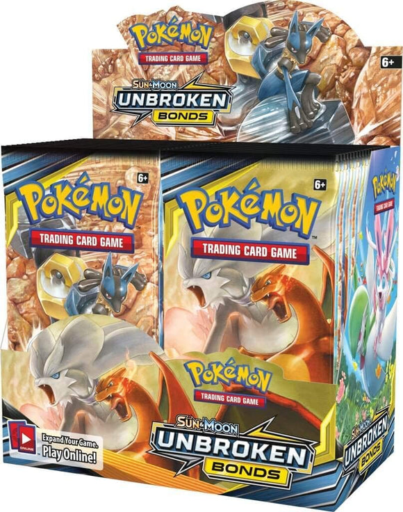 Pokémon: Sun & Moon - Unbroken Bonds Booster Box - [Express Pokemail]