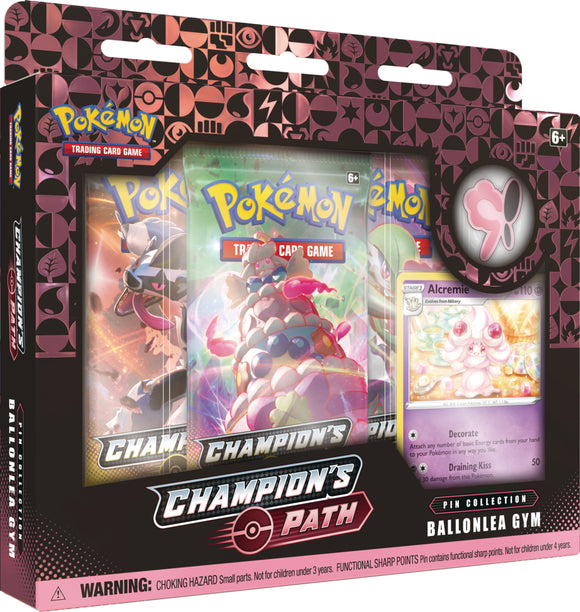 Pokémon: Champion's Path - Pin Collection - Ballonlea Gym - [Express Pokemail]