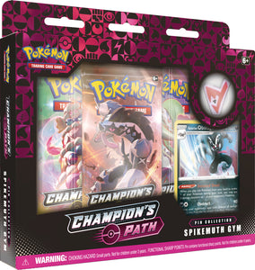 Pokémon: Champion's Path - Pin Collection - Spikemuth Gym - [Express Pokemail]