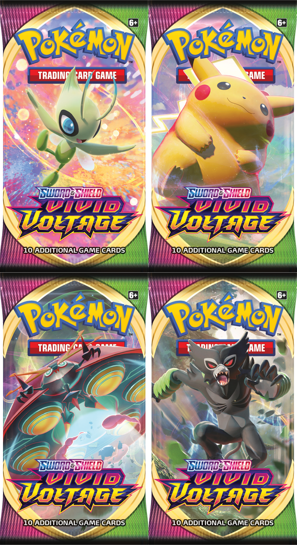 Pokémon: Sword & Shield - Vivid Voltage - Booster Pack - [Express Pokemail]