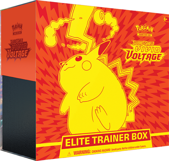 Pokémon: Sword & Shield - Vivid Voltage Elite Trainer Box - [Express Pokemail]