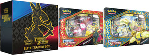 Pokémon: Crown Zenith ETB + REGIELEKI V & REGIDRAGO V Box Combo - [Express Pokemail]