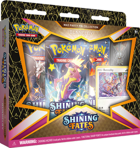 Pokémon: Shining Fates - Mad Party Pin Collection - Bunnelby Pin (Pre Order) - [Express Pokemail]