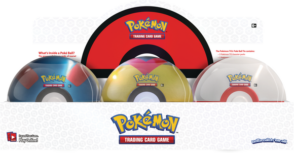 Pokémon: Pokéball Tins - Spring 2021 (Pre Order) - [Express Pokemail]