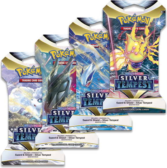 Pokémon: Sword & Shield - Silver Tempest Sleeved Booster (Pre Order) - [Express Pokemail]