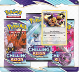 Pokémon: Sword & Shield - Chilling Reign 3PK Blister (Pre Order) - [Express Pokemail]
