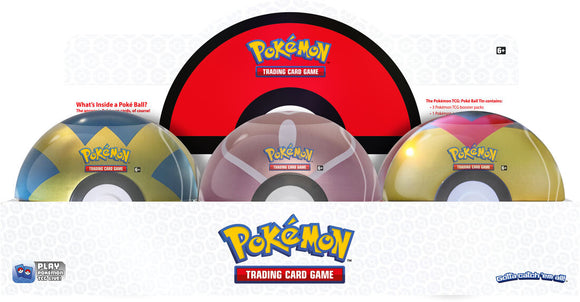 Pokémon: Pokéball Tins - Spring 2022 (Pre Order) - [Express Pokemail]