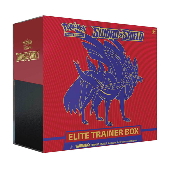 Pokémon: Sword & Shield Elite Trainer Box (Zacian) - [Express Pokemail]