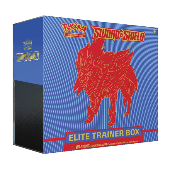 Pokémon: Sword & Shield Elite Trainer Box (Zamazenta) - [Express Pokemail]