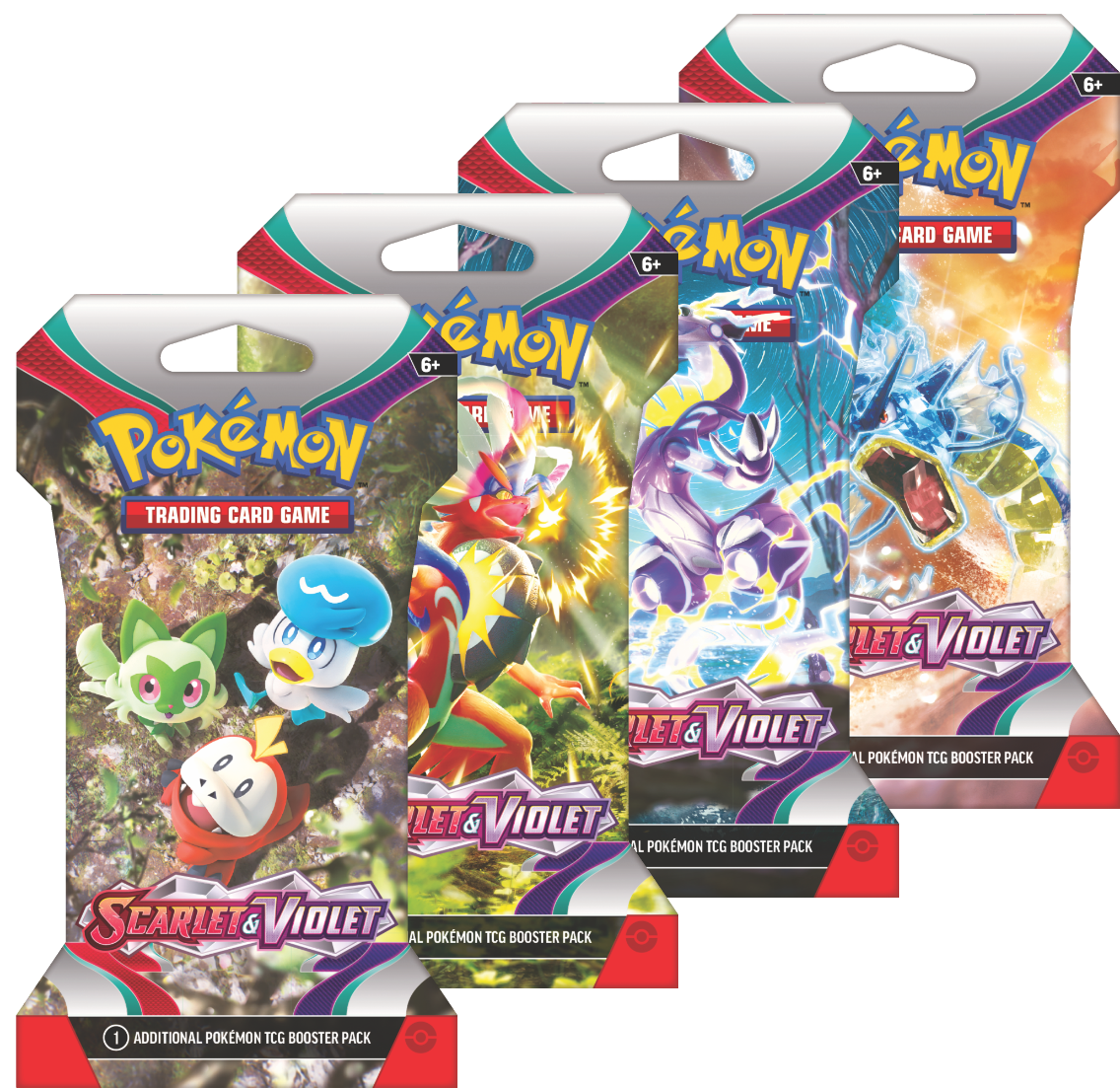 Pokemon TCG: Scarlet And Violet Sleeved Blister