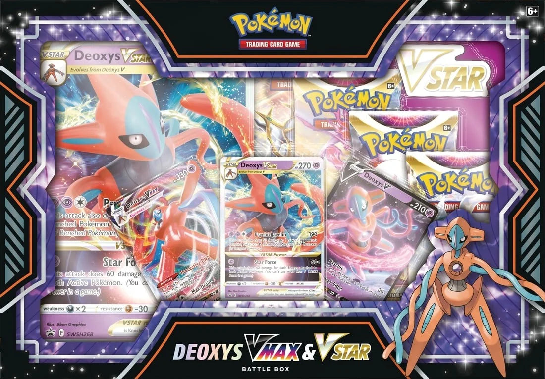 Pokemon Deoxys vs. Zeraora V Battle Deck Bundle